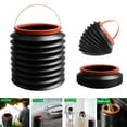 thumbnail image 1 of SPRING PARK 4L Foldable Car Trash Bin Can Rubbish Gargage Storage Bucket Organizer Holder, 1 of 6