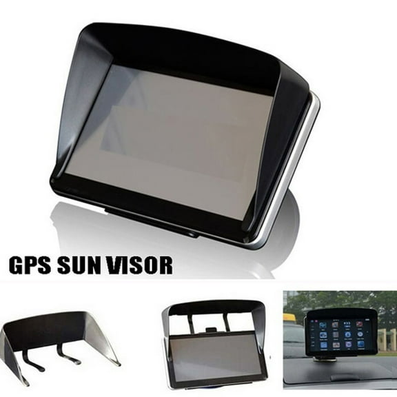 SPRING PARK 5/7inch Screen Sun Shade Visor Shield Car GPS Cover Block Blind Cap Accessories
