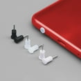 thumbnail image 1 of SPRING PARK 5Pcs 3.5mm Dust Plug Mini Universal Silicone Multipurpose Jack Dust Pin for Smart Phones, 1 of 7