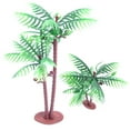 thumbnail image 1 of SPRING PARK 5Pcs Realistic Coconut Palm Tree Models DIY Miniature Beach Landscape Accessory, 1 of 5