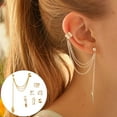 thumbnail image 1 of SPRING PARK 5Pcs/Set or 7Pcs/Set Fashion Women Ear Cuff Earrings Non Piercing Helix Cuff Earring, 1 of 7