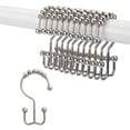 thumbnail image 1 of SPRING PARK 5Pcs Shower Curtain Hooks Rings, Rust-Resistant Metal Double Glide Shower Hooks for Bathroom Shower Rods Curtains, 1 of 6
