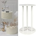 thumbnail image 1 of SPRING PARK 6/8/10 inches 3-Tier Baking paint Cake Stand Round Pedestal Dessert Holder Cupcake Display Rack Birthday Wedding Party Decoration, 1 of 7