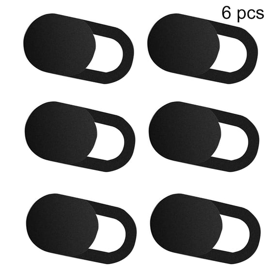 SPRING PARK 6Pcs Ultra-Thin Webcam Covers Web Camera Sticker Cover Cap for Laptop Macbook