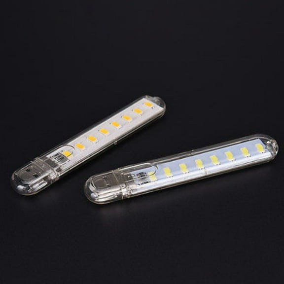 SPRING PARK 8 LED Energy Saving USB Night Light Lamp Portable for Computer Notebook Lighting