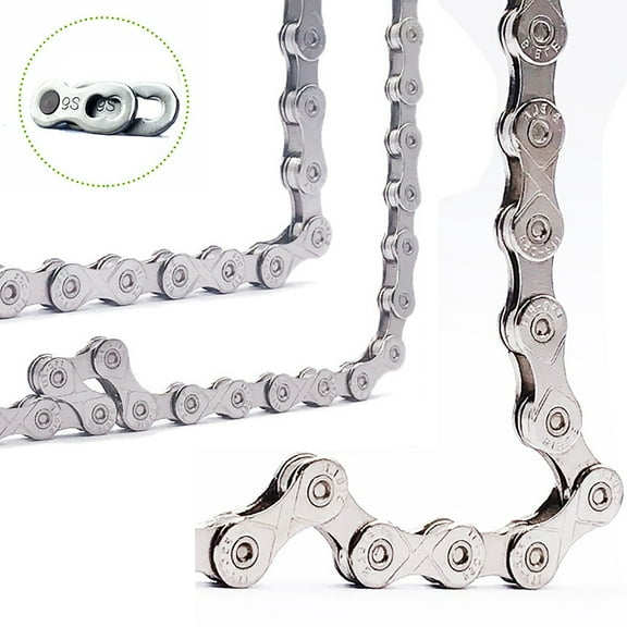 SPRING PARK 9/10/11 Speed Bike Hollow Chains - 116 Links for Road & Mountain Bike