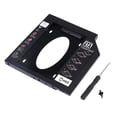 thumbnail image 1 of SPRING PARK 9.5/12.7mm 2.5inch SATA Hard Drive SSD Bracket Tray Caddy for Laptop Notebook, 1 of 7