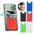 thumbnail image 1 of SPRING PARK Adhesive Silicone Phone Back Cover Credit Card Purse Pocket Smartphone Accessory, 1 of 6