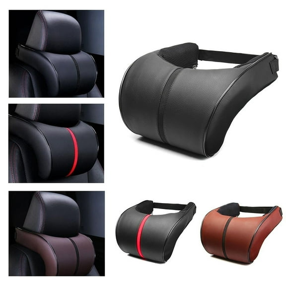SPRING PARK Adjustable Memory Cotton Car Headrest Neck Rest Seat Cushion Pillow