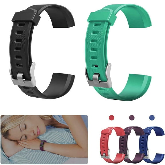 SPRING PARK Adjustable Soft TPE Bracelet Strap for ID115 Plus/ID115HR Plus/ID115 Plus HR