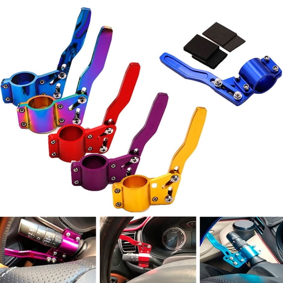 SPRING PARK Aluminium Alloy Car Turn Signal Lever Extender Steering Wheel Position Turn Rod