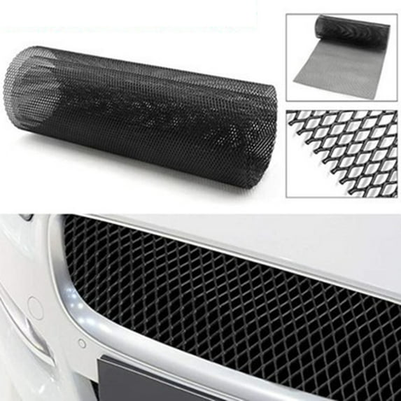 SPRING PARK Aluminum Alloy Car Grille 6x12mm Rhombus Grids Vehicle Grill Mesh Sheet