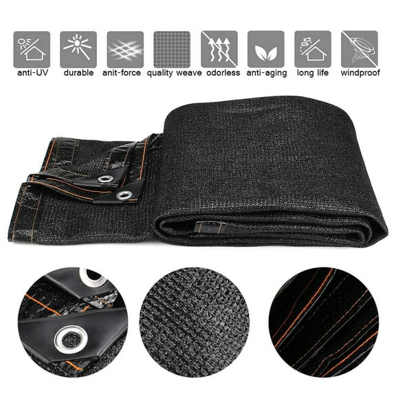 SPRING PARK Anti-UV Sunshade Net Outdoor Garden Canopy Sunscreen Cloth Car Sunblock