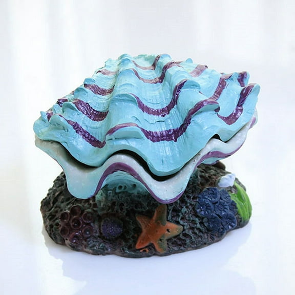 SPRING PARK Aquarium Resin Artificial Shell Decorations Fish Tank Landscape Ornament