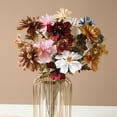 thumbnail image 1 of SPRING PARK Artificial Fake Flower Three Heads Arrangements for Home Farmhouse Office Windowsill Table Centerpieces Shelf Decor, 1 of 7