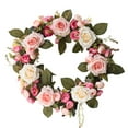 thumbnail image 1 of SPRING PARK Artificial Flower Wreath Door Window Wall Hanging Summer Garland Decor, 1 of 6