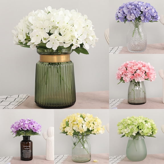 SPRING PARK Artificial Hydrangea Floral Flower Silk Wedding Home Birthday Party Bridal Decor