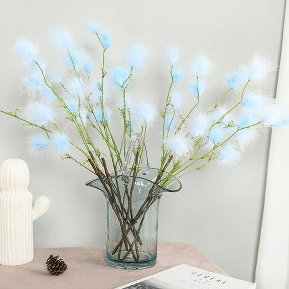 SPRING PARK Artificial Lifelike Faux Dandelion Silk Flowers for Weddings, Crafting, Kitchen Decor or Rustic Home Decor