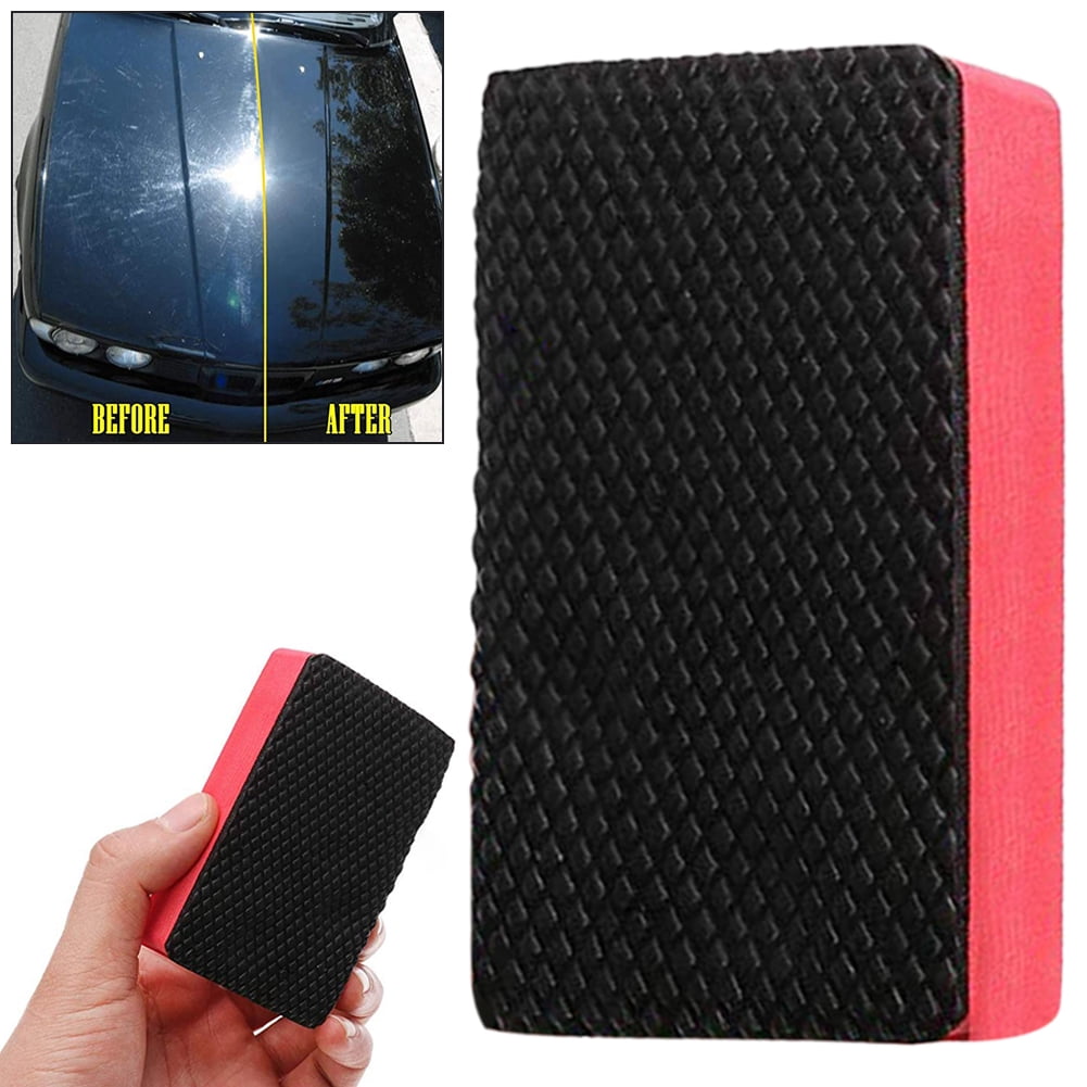SPRING PARK Auto Car Cleaning Wash Sponge Magic Clay Block Polish Pads ...