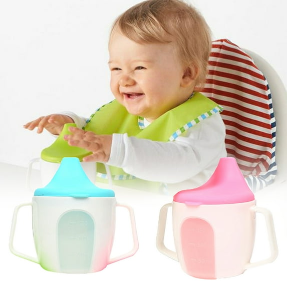 SPRING PARK Baby Sippy Cup Leak Proof Safety Duckbill Bottle Kids Baby Infant Training