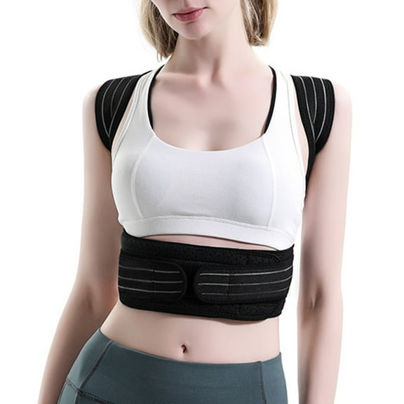SPRING PARK Back Shoulders Waist Brace Posture Corrector Adjustable Lumbar Support Back Straight Strap For Students Adult