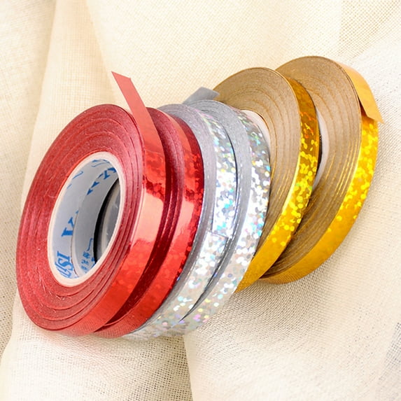 SPRING PARK Balloon Rope Glitter Velvet Ribbon for Headband Clip Bow Embellishment