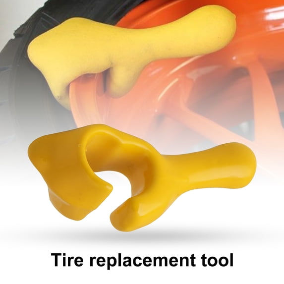 SPRING PARK Bead Keeper Tire Changer Heavy-duty Iron Yellow Sturdy Tire Changer Repair Tool for Cars