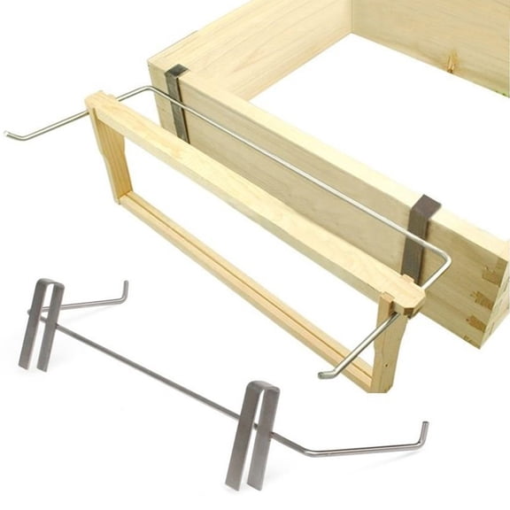 SPRING PARK Bee Hive Frame Holder Stainless Steel Perch
