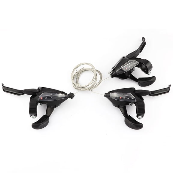 SPRING PARK Bike Levers Shifter, EF500 3/7/8 Speed Left RightBrake for Mountain Road Bicycle, MTB, BMX