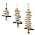 thumbnail image 1 of SPRING PARK Bird Chew Toy Calcium Teeth Grinding Chew Treats Toy for Hamster Bird Parrot African Grey Parakeets Cockatiels Conures Amazons Small Animal Cage Hanging, 1 of 6