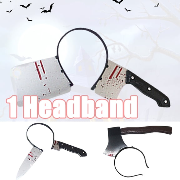 SPRING PARK Bleeding Knife Elastic Plastic Headbands Plastic DIY Hair Accessories Headbands Headwear
