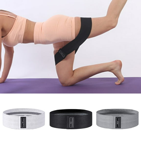 SPRING PARK Body Bands for Exercise - Fabric Resistance Bands, Glute Thigh Bands for Workout, Leg Resistance Bands Fabric, Loop Leg Bands and Body Training