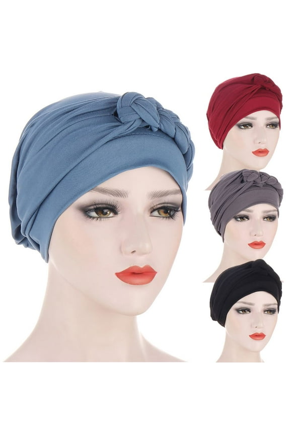 Bonnet Sleep Cap for Women Girls Soft Elastic Hat Night Sleeping Head Cover for Sleeping