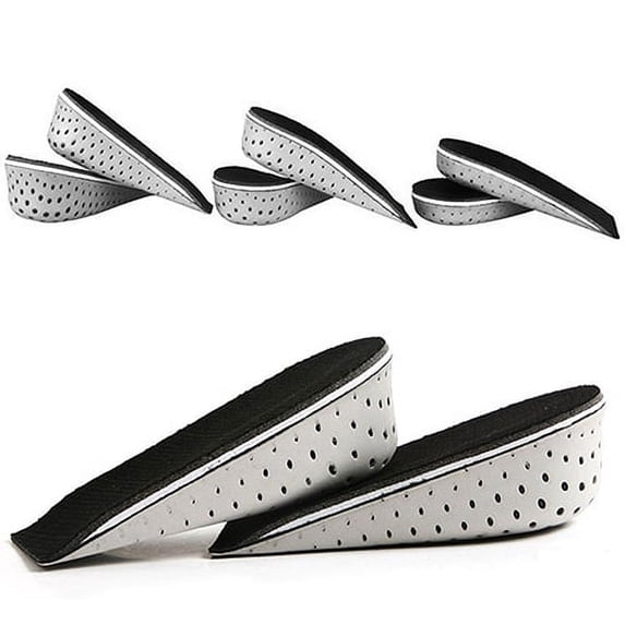 SPRING PARK Breathable Memory Foam Height Increase Insole Invisible Increased Heel Lifting Inserts Shoe Lifts Shoe Pads Elevator Insoles for Men Women