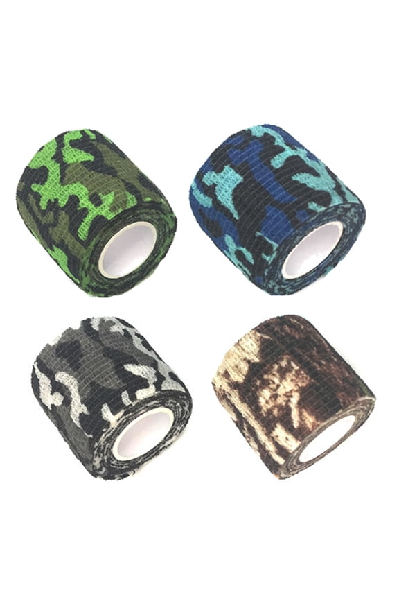 Camo Wrap Tape Rifle Shotgun Camouflage Form Wrap Military Army Hunting Self-Adhesive Protective Bandage for Rifles,Flashlights,Bicycle