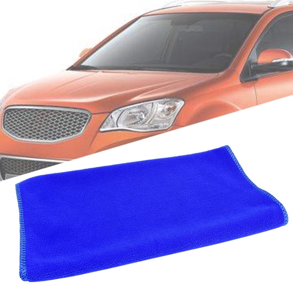 SPRING PARK Car Home Soft Microfiber Window Glass Cleaning Towel Windshield Washing Cloth