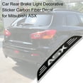 thumbnail image 1 of SPRING PARK Car Rear Brake Light Decorative Sticker Carbon Fiber Decal for Mitsubishi ASX, 1 of 6