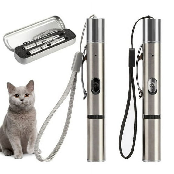 SPRING PARK Cat Dog Toys for Indoor Interactive Playing, Cat Flashlight LED Projection,USB Rechargeable Pet Kitten Toys