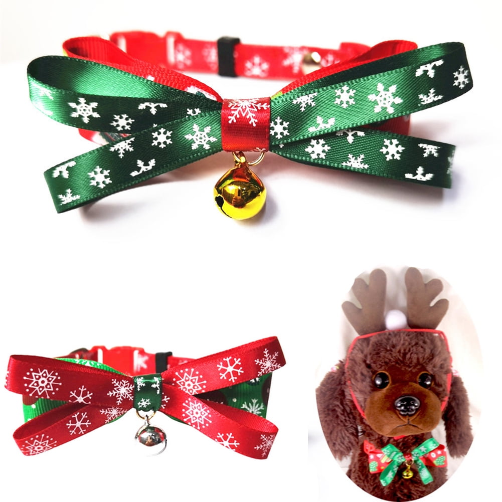 Christmas dog grooming best sale bows