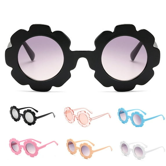 SPRING PARK Cute Kids Flower Shape Sunglasses Boys Girls Children Outdoor Sun Glasses Eyewear