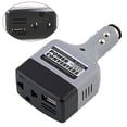 thumbnail image 1 of SPRING PARK DC 12V/24V to AC 220V USB Car Power Inverter Converter Charger Adapter Portable, 1 of 7