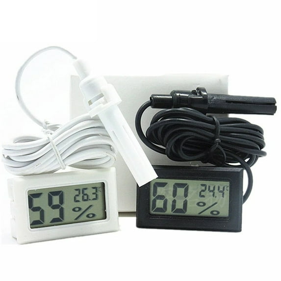 SPRING PARK Digital Indoor Room Digital LCD Thermometer Hygrometer Temperature Meter