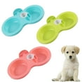 thumbnail image 1 of SPRING PARK Dog Cat Double Hanging Bowl Puppy Food Water Feeder Pets Drinking Feeding Dishes, 1 of 7