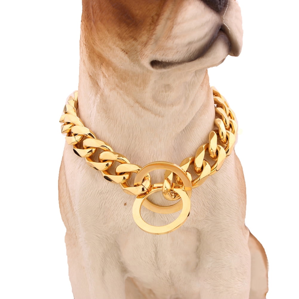 Gold Cuban Choke Chain