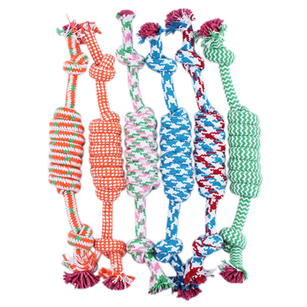 SPRING PARK Dog Rope Toys, Puppy Teething Sturdy Cotton Chew Tug Ropes ...