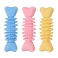 thumbnail image 1 of SPRING PARK Dog Toothbrush Chew Toy - Durable Fishbone Shape TPR Sticks for Chewers Dogs Teeth Cleaning-Puppy Teething-Strong Dental Medium Breed Puppies, 1 of 7
