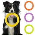 thumbnail image 1 of SPRING PARK Dog Training Ring Fitness Tool Flying EVA Interactive Pet Toy for Small Medium Large Dogs, 1 of 8