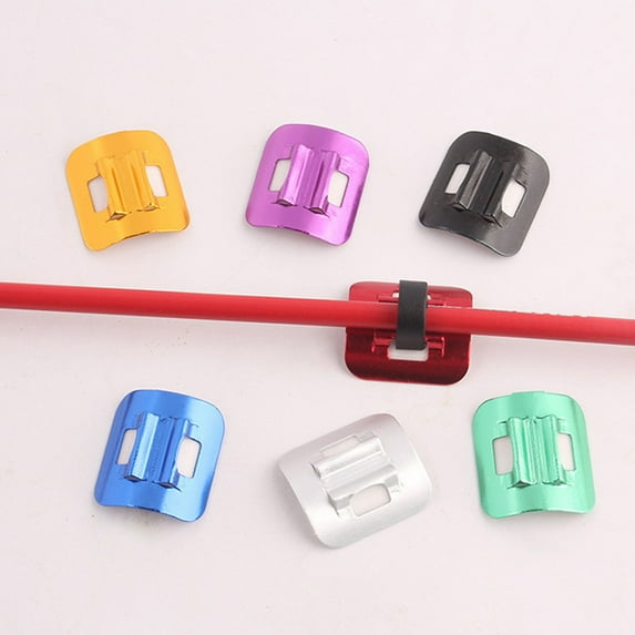 SPRING PARK Durable Anti-scratch Reliable Bike Bicycle Brake Cable Guide Fixing Seat&Tubing Fixing Clamp Clip Buckle