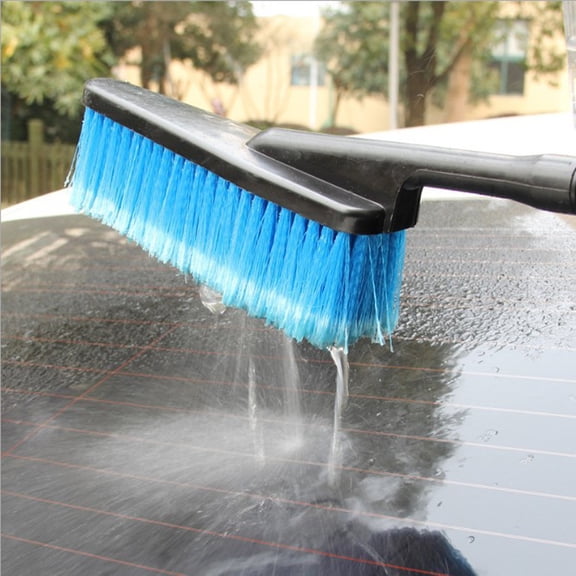SPRING PARK Durable Car Wash Brush Exterior Retractable Cleaner Long Handle Cleaning Tool