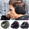 thumbnail image 1 of SPRING PARK Ear Muffs Winter Men Women, Winter Earmuffs Unisex Warm Knit Ear Warmers Foldable Ear Muff, 1 of 5
